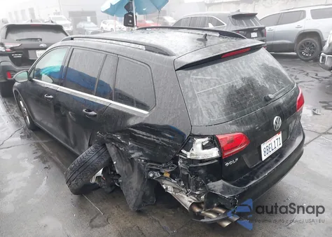 2015 Volkswagen Golf Sportwagen Tdi S 4-Door z USA, uszkodzony, nr VIN 3VWCA7AU4FM513372